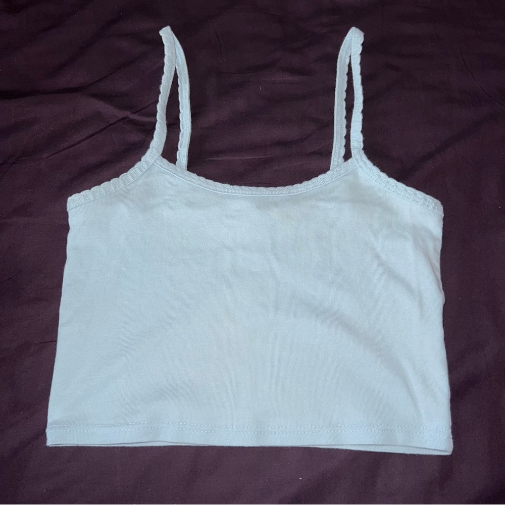 Topshop scallop edge cami